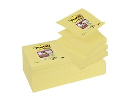 POST-IT  Z-NOTE  76 x 76 mm -  Super sticky 3M - Blok 90 vel - Canary yellow