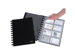 VISITEKAARTHOUDER   ADOC systeem     A-Z 192 x visitekaart ft. 60 x 95 mm