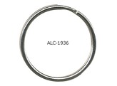 SLEUTELRING ALCO VERNIKKELT DIA 36 MM