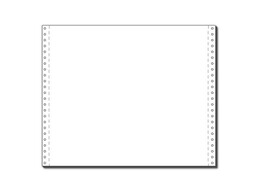 LISTINGPAPIER 11  X 380 - BLANCO - 60 gr Doos 2500