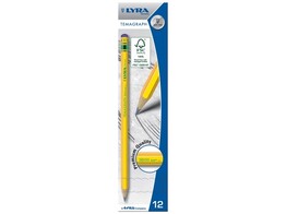 POTLOOD LYRA TEMAGRAPH - Hardheid 3B/00 FSC-label - 6-hoekig
