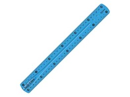 LAT PLASTIEK MAPED   TWIST  N FLEX   30 cm Plooibaar - Assorti kleuren