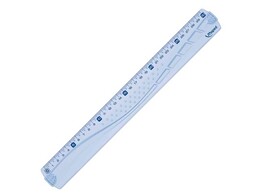 LAT PLASTIEK MAPED - 30 cm Transparant
