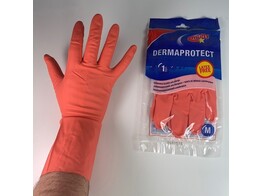 Huishoud handschoenen - Medium - Latex Free Multy - dermaprotect - 1 paar