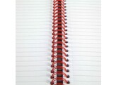 Notebook Spriraal BnR - PP - A5 - Geruit Oxford Black n  Red - 70 vel  - 90 grs.