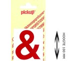 PICKUP LOS - 100 mm - Rood        Lettertype Helvetica