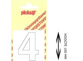 PICKUP LOS - 100 mm - Wit    4   Lettertype Helvetica