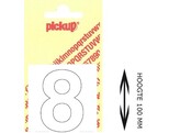 PICKUP LOS - 100 mm - Wit    8   Lettertype Helvetica