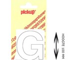 PICKUP LOS - 100 mm - Wit    G   Lettertype Helvetica