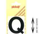 PICKUP LOS - 100 mm - Zwart    Q   Lettertype Helvetica