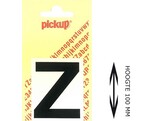 PICKUP LOS - 100 mm - Zwart    Z   Lettertype Helvetica