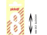PICKUP LOS - 150 mm - Wit    8   Lettertype Nobel
