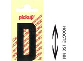 PICKUP LOS - 150 mm - Zwart    D   Lettertype Nobel