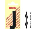 PICKUP LOS - 150 mm - Zwart    J   Lettertype Nobel