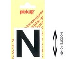 PICKUP LOS - 40 mm - Zwart    N   Lettertype Helvetica