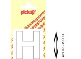 PICKUP LOS - 60 mm - Wit    H   Lettertype Helvetica