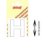 PICKUP LOS - 80 mm - Wit    H   Lettertype Helvetica