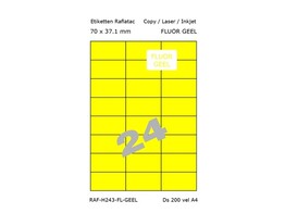 ETIKETTEN RAFLATAC H24-3 - Ft. 70 x 37.1 mm