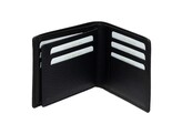 RENARD BILLFOLD 14 cc - No coinpocket - Black Ft. 12.8 x 9.5 cm