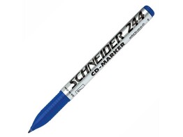 CD MARKER 244 - Fijne punt - Blauw Schneider