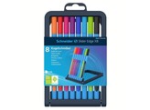 BALPEN SCHNEIDER SLIDER EDGE - Klassiek - set 8 XB punt 1.4 mm