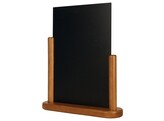 SECURIT KRIJTBORD ELEGANT - Medium teak 2 Zijdig