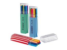 VILTSTIFT PEN 68 - Piggy Box 15 kleuren Stabilo - Viltpunt 1 mm