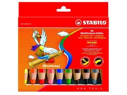 POTLOOD STABILO WOODY 3 in 1 - Set 10