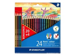 POTLOOD STAEDTLER   Wopex   - Doos 24 kleuren Actiepakket 20   4 GRATIS