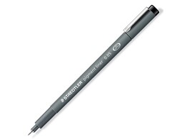 FINELINER PIGMENT 308 - Zwart - 0.05 mm Staedtler - Pigment inkt