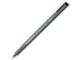 FINELINER PIGMENT 308 - Zwart - 0.2 mm Staedtler - Pigment inkt
