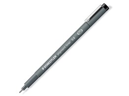 FINELINER PIGMENT 308 - Zwart - 0.6 mm Staedtler - Pigment inkt