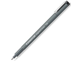 FINELINER PIGMENT 308 - Zwart - 1.0 mm Staedtler - Pigment inkt