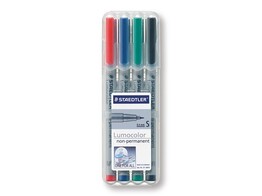 STIFT   LUMOCOLOR 311   - Superfijn - Set 4 Staedtler - NON-Permanent - Punt 0.4 mm