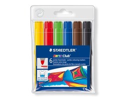 STIFT   Noris Club JUMBO COLOR MARKERS   - Set 6 Staedtler