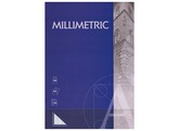 TEKENBLOK mm-PAPIER - Din A4 - Bruine Druk Wild Geese - set 20 vel - 90 gr.