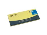 INFO NOTES - Ft. 50 x 40 mm - Geel Set 3 blokjes x 100 vel