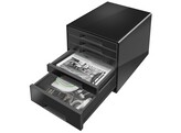 LADENBLOK Black   White - Zwart / Wit Leitz - 5 laden   1 hoog   4 smal