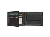 MAVERICK DAKOTA BILLFOLD - Black 11 cc - Coinpocket - 2 Money pocket