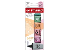 FLUO MARKER BOSS MINI   Pastel love   - Set 6