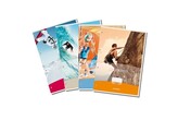 KURSUSBLOK 4-Perforaties - Din A4 - Commercieel Aurora - 70 gr - 100 blad