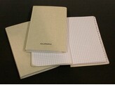 ADRES   TELEFOONREGISTER 105 x 165 mm LINNEN KAFT - 96 blad - Geruit