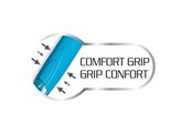 BALPEN BIC 4-KLEUREN GRIP - Medium punt Blauwe houder met grip