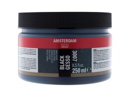 AMSTERDAM Primer - Gesso Zwart 3007 Royal Talens - Pot 250 ml.