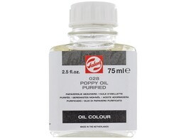 TALENS OLIEN - Papaver olie 028 Royal Talens - Flacon 75 ml.
