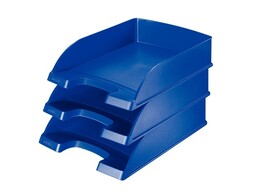 BRIEVENBAKJE LEITZ PLUS 5227 - BLAUW STANDAARD MODEL