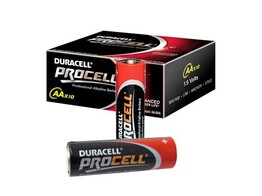 BATTERIJ DURACELL   PROCELL    AA - LR6 Doosje 10