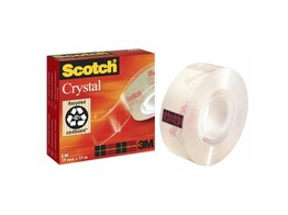 KLEEFBAND SCOTCH 600 - 19 mm x 33 M 3M - Crystal tape