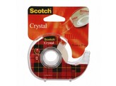 KLEEFBAND SCOTCH 600 - 19 mm x 25 M - afroller 3M - Crystal Tape