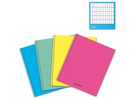 SPIRAALSCHRIFT - Schrift ft - Commercieel A5 Aurora - PVC Kaft - 60 Blad - 80 gr